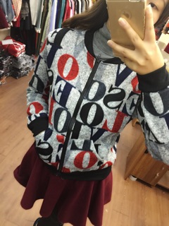 Sale khoác bomber