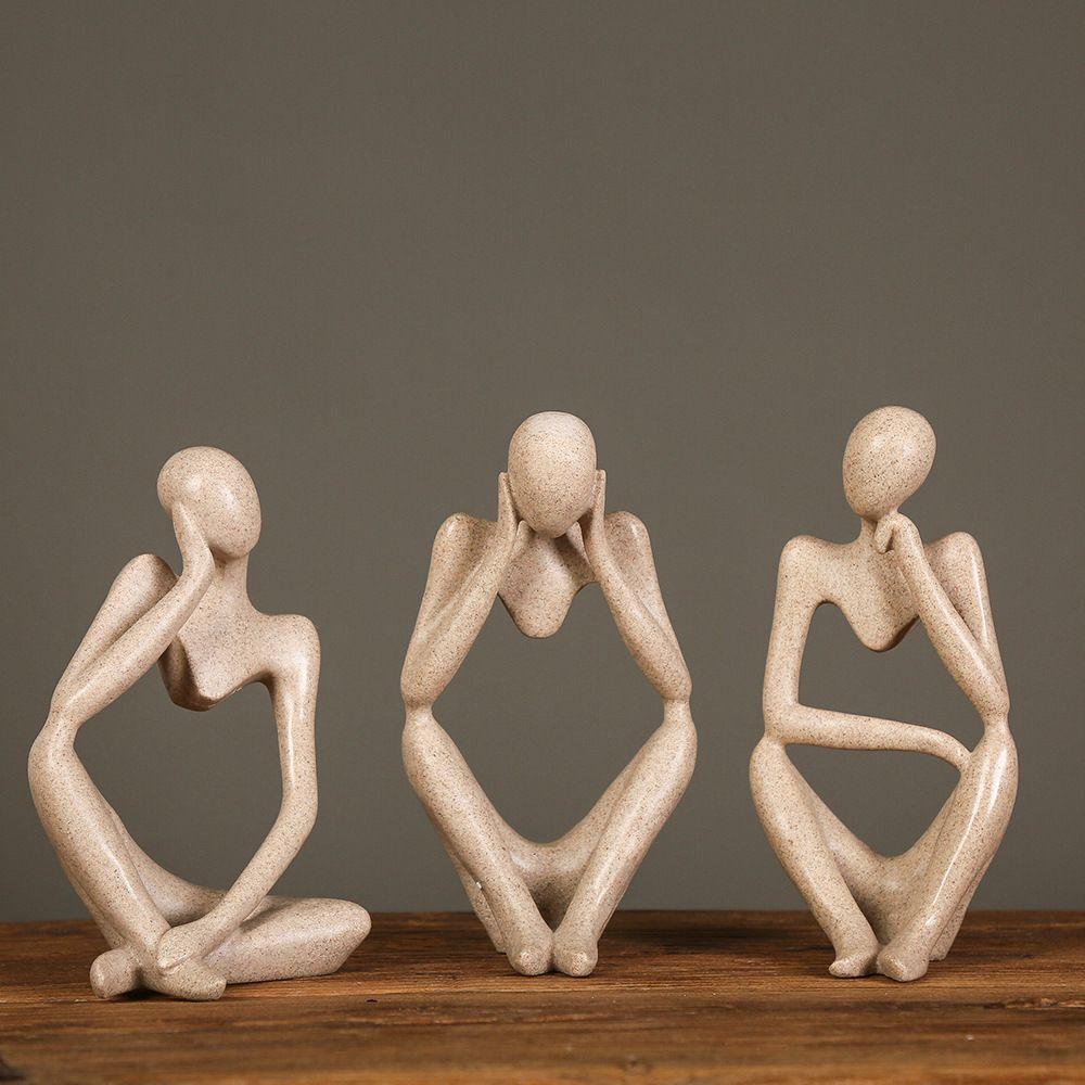 SUSANS Tượng Điêu Khắc Thủ Công Nghệ Thuật Hiện Đại Bằng Nhựa Resin