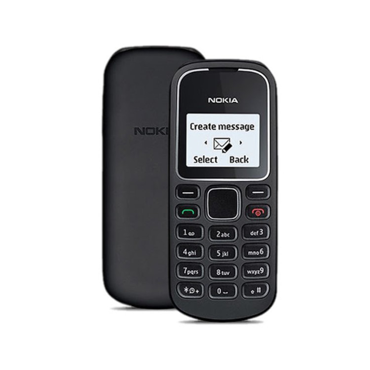 Điện thoại Nokia 1280 chính hãng , fullbox kèm pin, sạc có tem bảo hành