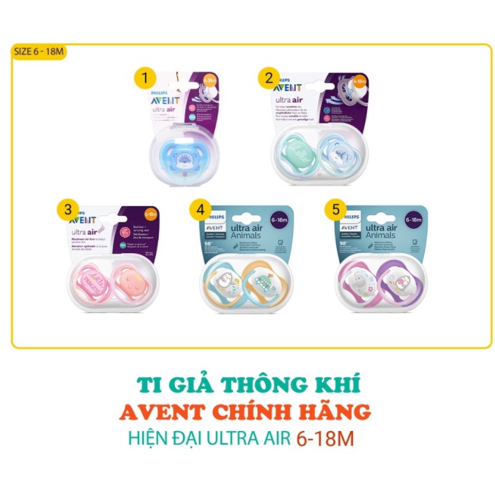 Ty Giả Chỉnh Nha philips Avent [Hàng chính hãng]