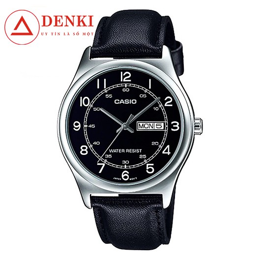 Đồng hồ nam dây da chính hãng Casio MTP-V006L-1B2UDF - Anh Khuê