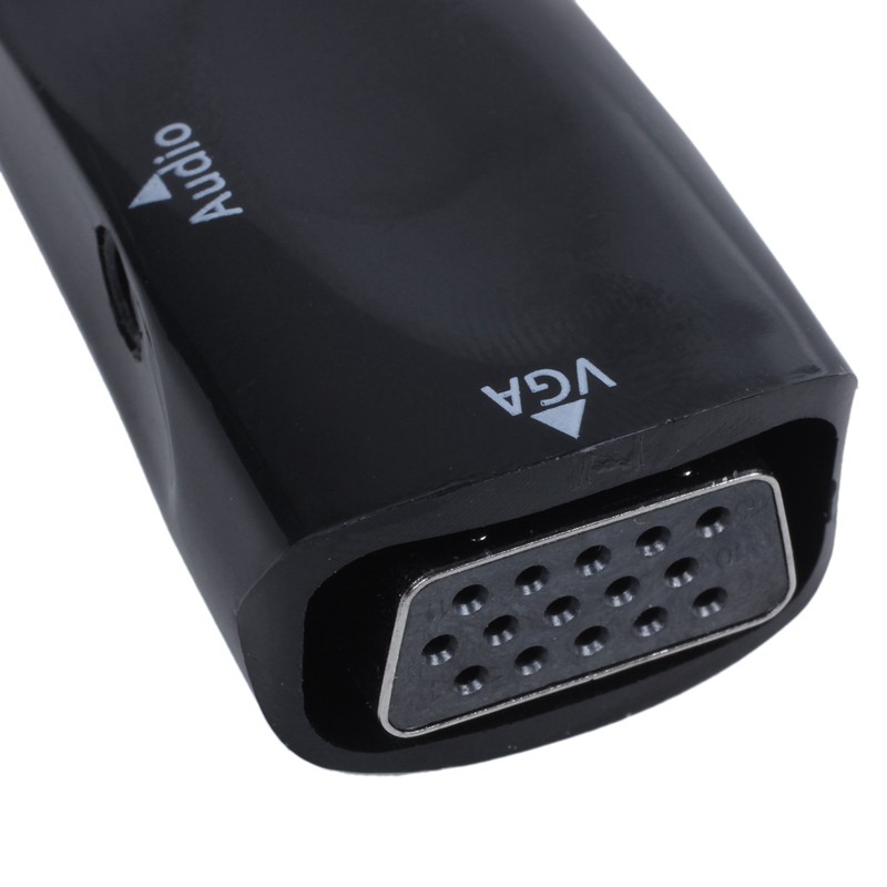 Cáp Chuyển Đổi Hdmi Sang Vga Với Đầu Nối Âm Thanh 3.5mm