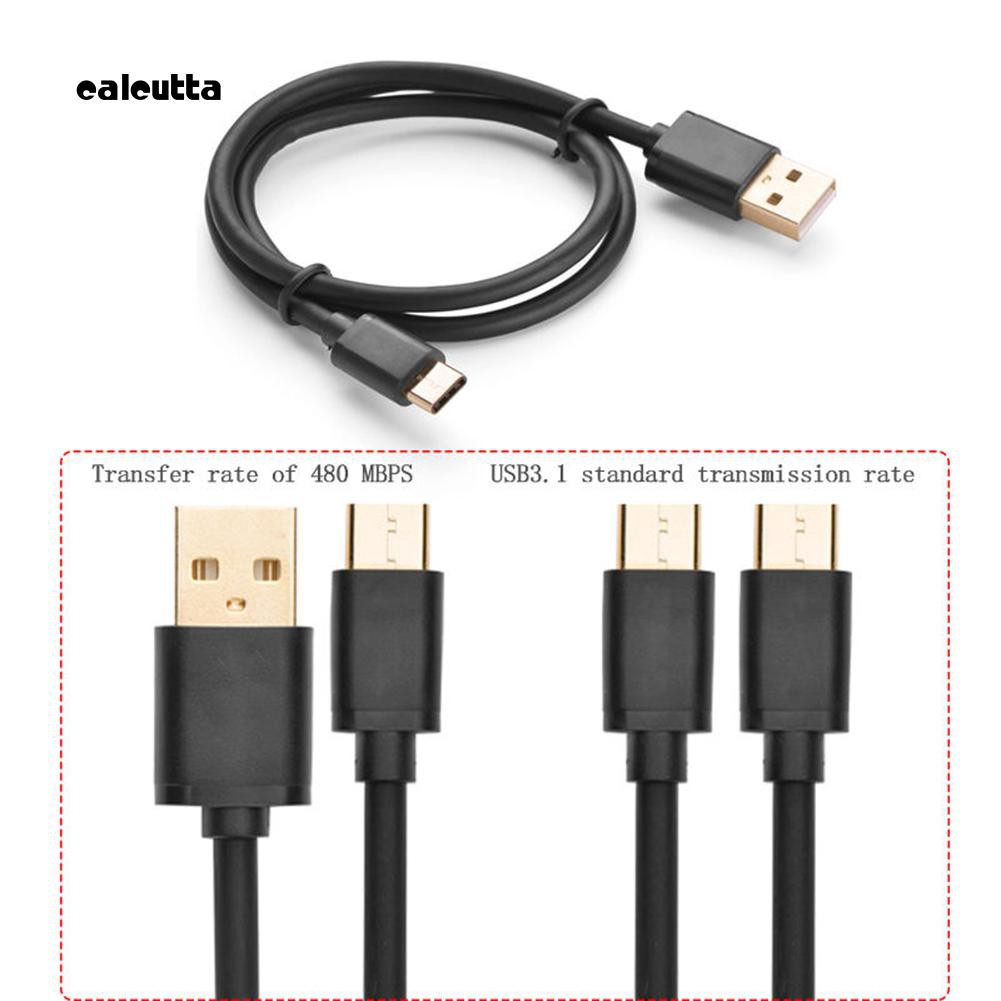 Dây Cáp Sạc Dữ Liệu Loại C 1m USB 3.1 Type-C