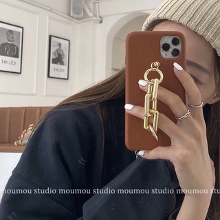 Ốp điện thoại Có dây xích cầm iphone silicon