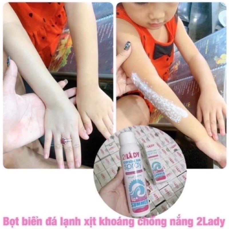 Xịt chống nắng dưỡng da 2Lady Magic Skin