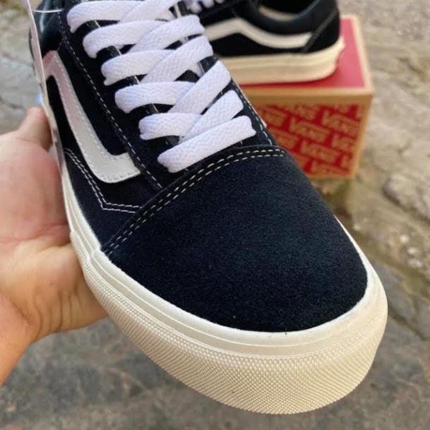 [Hàng 11] Giày 𝐕𝐀𝐍𝐒 Vault Style Old Skool đen thấp - NT Store Sneaker | BigBuy360 - bigbuy360.vn