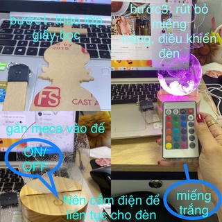 Đèn Led Thiên Tâm Đế Sen