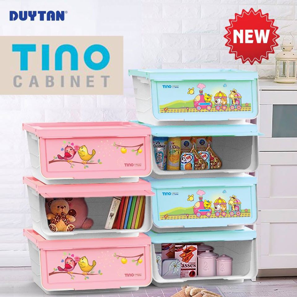 Tủ Nhựa Đa Năng Vừa Giấy A4 TiNo (Mẫu Mới)