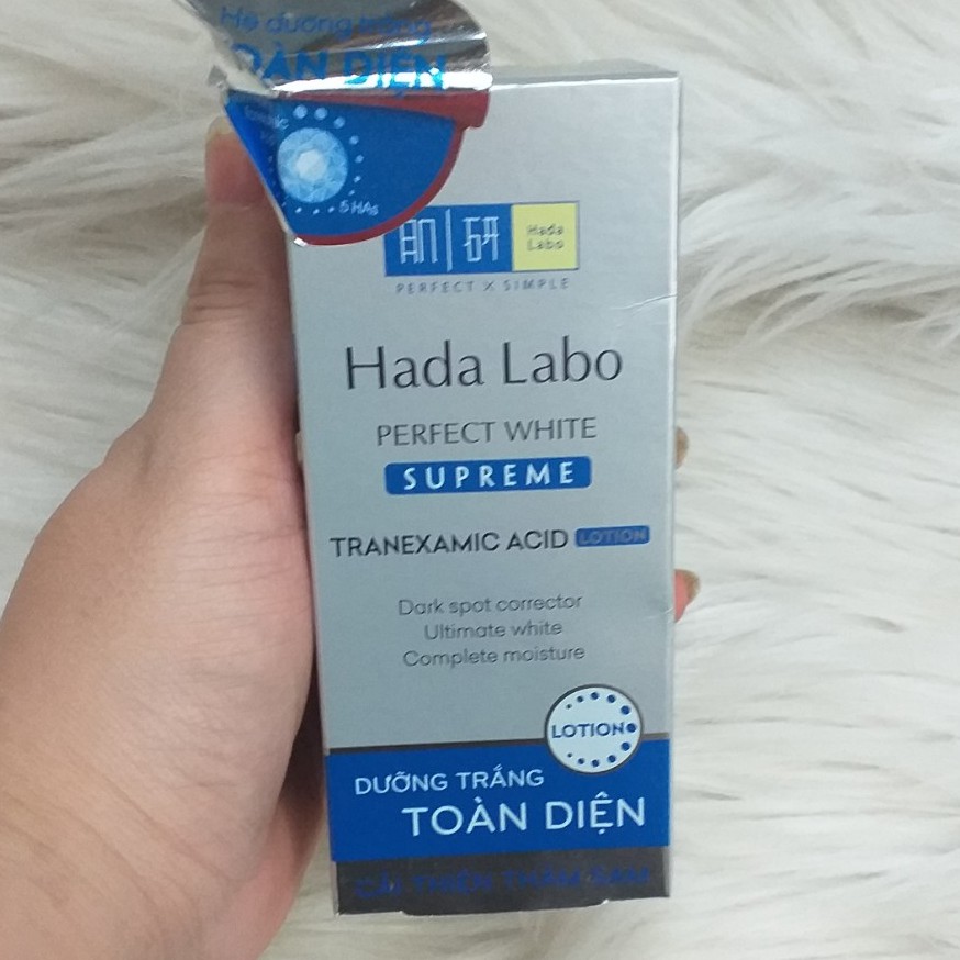 Dung dịch dưỡng trắng toàn diện Hada Labo Perfect White Supreme Lotion (100ml)
