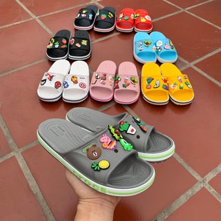 dép lê cross màu xám nam nữ💖FREESHIP💖dép cross BAYA