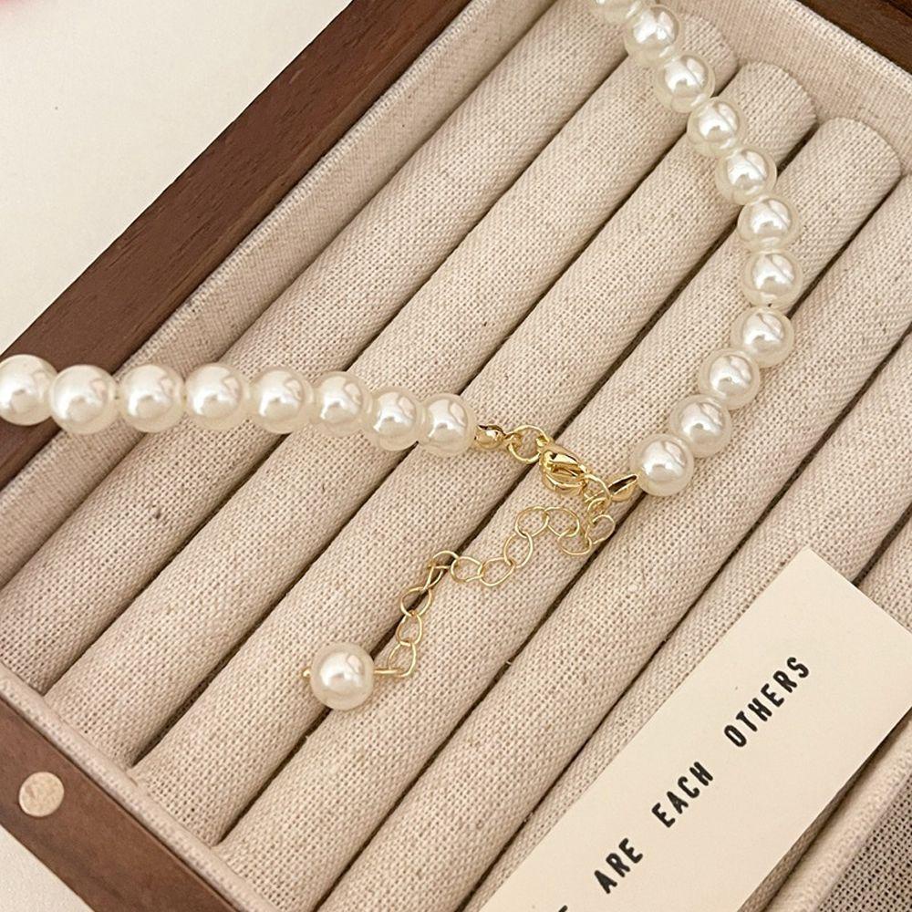 Vòng cổ VANES1 Mặt Trái Tim Màu Hồng Dễ Thương