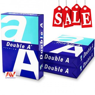 Giấy in a4 double a 70gsm/ 550 tờ - giấy loại dày, mực lên rõ