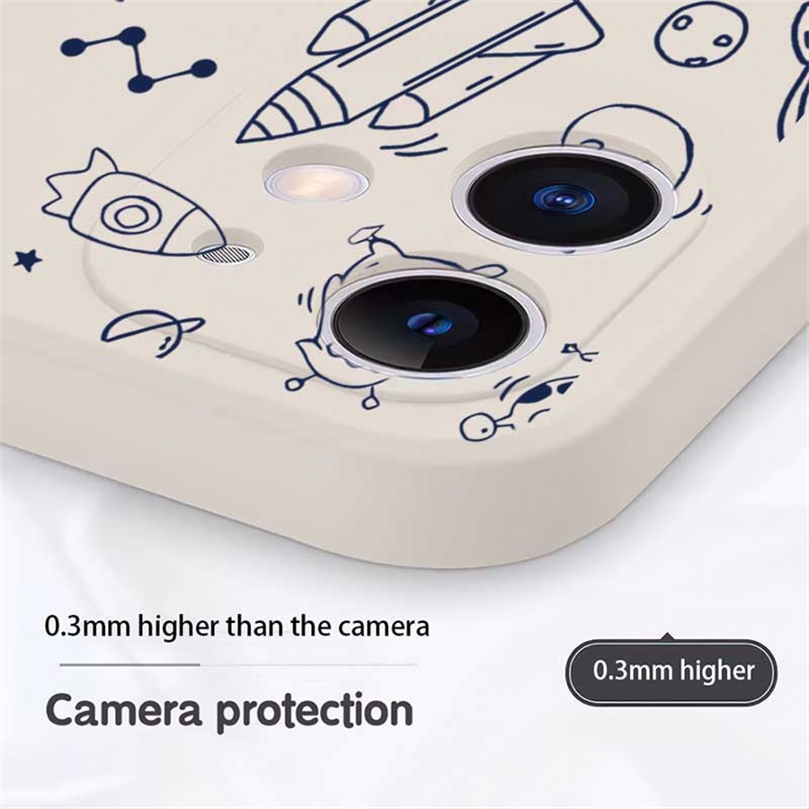 Ốp Điện Thoại Cao Su In Hình Phi Hành Gia Cho Huawei Y6P Y7A Y6 Pro Y7 Pro 2019 Y9S P30 Lite Nova 7i Nova 5T Nova 3i