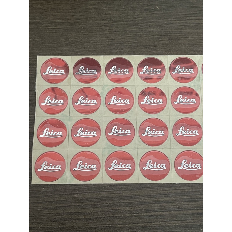 Miếng Dán Kim Loại In Logo Máy Ảnh leica leica Trang Trí Điện Thoại / Máy Tính