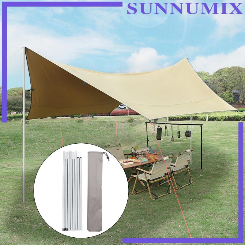 [Sunnimix] Bộ 8 Thanh Dựng Lều Cắm Trại Ngoài Trời / Bãi Biển Có Thể Tháo Rời