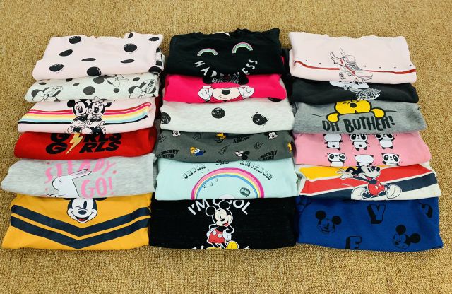 Xả !!! Áo nỉ disney FOX TUKID siêu hót bé trai bé gái (3M-5Y) (SP000736)