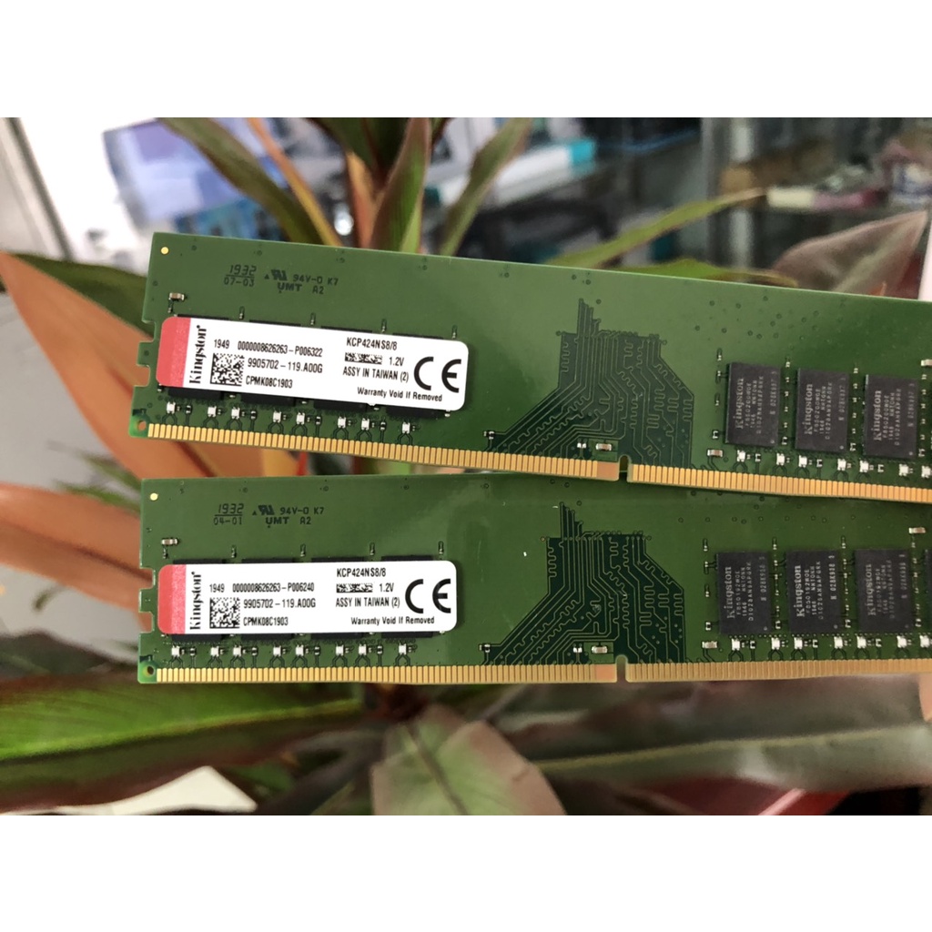 Ram Kingston 8GB DDR4 2400MHz Dùng Cho Máy Tính PC Desktop