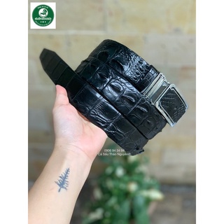 Thắt lưng nam da cá sấu thật - Cá Sấu Thảo Nguyên