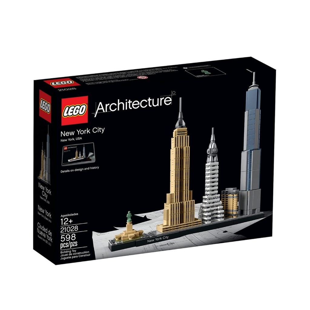 Lego HaHa - Lego Architecture - Thành phố New York - 21028