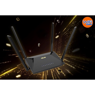 Router wifi asus rt-ax53u, băng tầng kép, chuẩn ax1800, hỗ trợ mu-mimo và ofdma hàng chính hãng