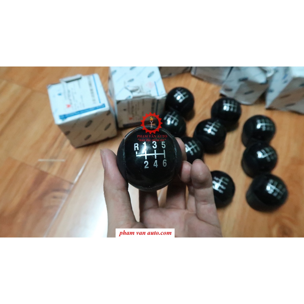 Quả Đấm Đi Số Ford Transit CHÍNH HÃNG 2012 đến 2021, Tay nắm cần đi số ô tô Transit 6 số mã 6C1R7217KA Phạm Văn auto