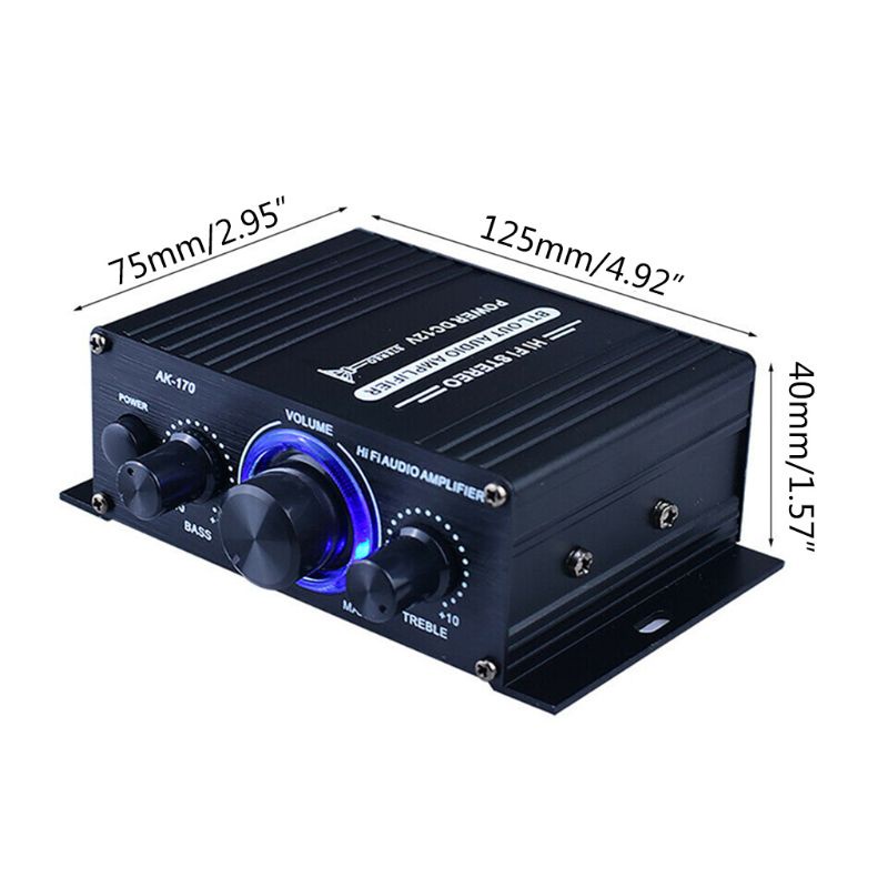 Bảng Mạch Giải Mã zzz 400W DC12V Không Dây Cho Loa Xe Hơi