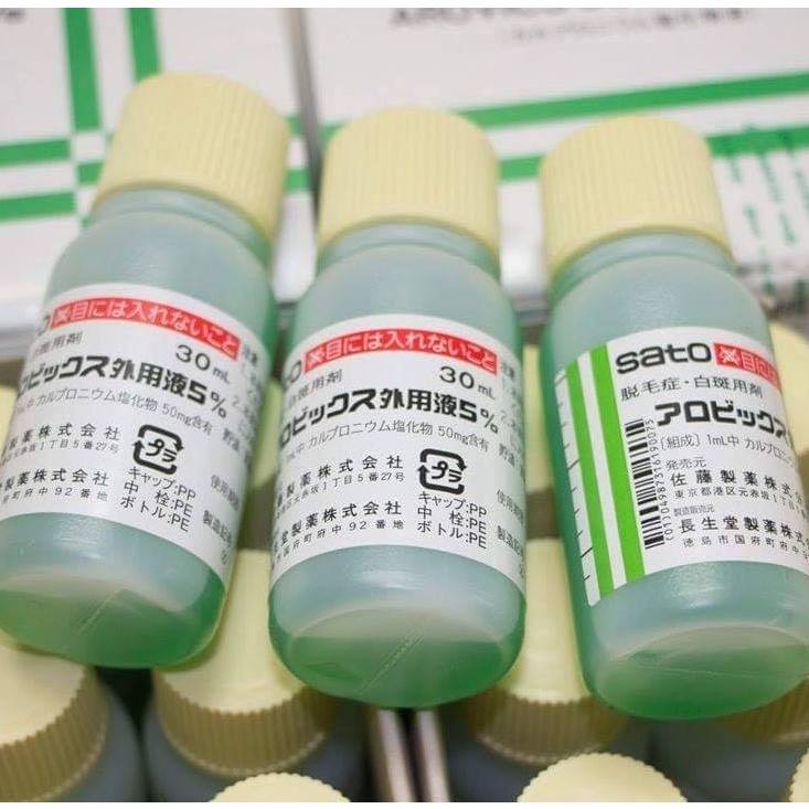 Tinh chất kích thích mọc tóc Sato 30ml Nhật Bản, chắc khỏe óng mượt, bồng bềnh tự nhiên