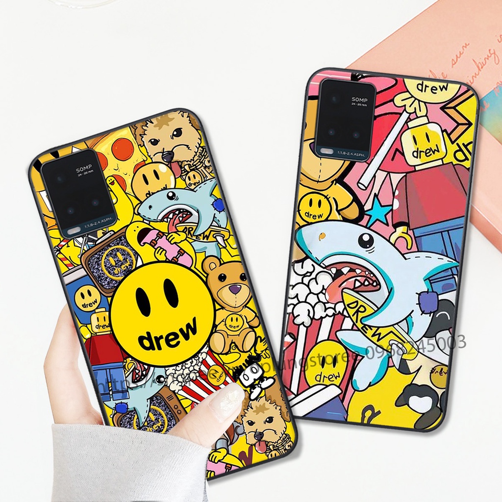Ốp lưng vivo Y21 / Y21S / Y33S / T1X  in hình thương hiệu thời trang đa sắc cá tính.