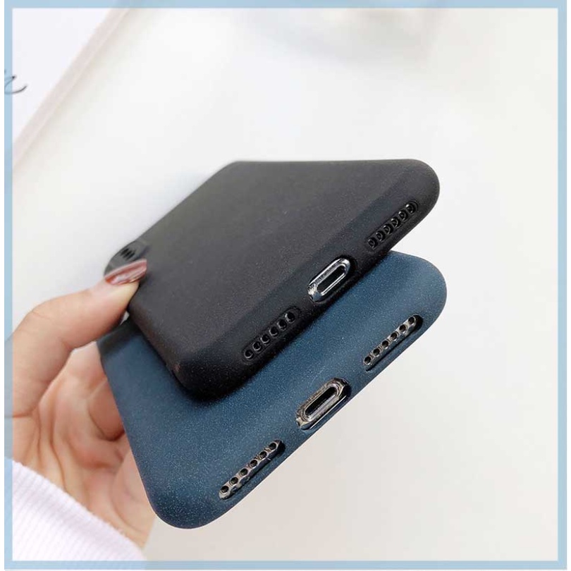 Ốp Điện Thoại Silicon Mềm Cát Nhám Chống Dấu Vân Tay Cho Realme C30 C35 GT Neo3 3T 2 2T 9i 9 Pro