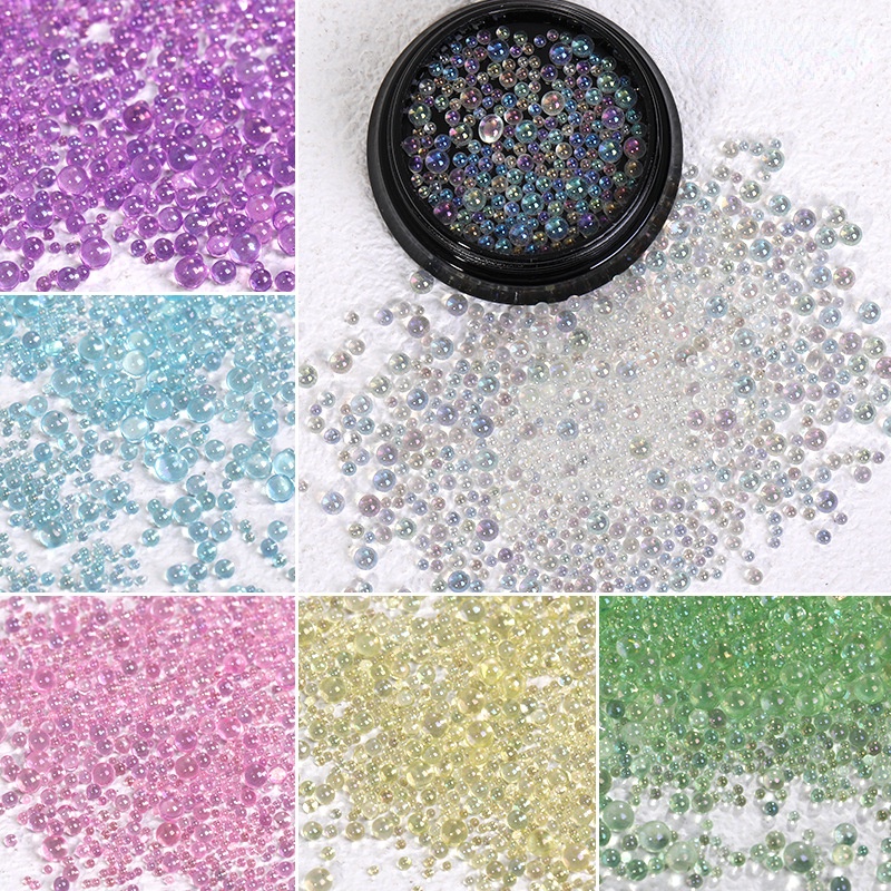 Hộp Hạt Nhựa Resin Trang Trí Ốp Điện Thoại Di Động Diy