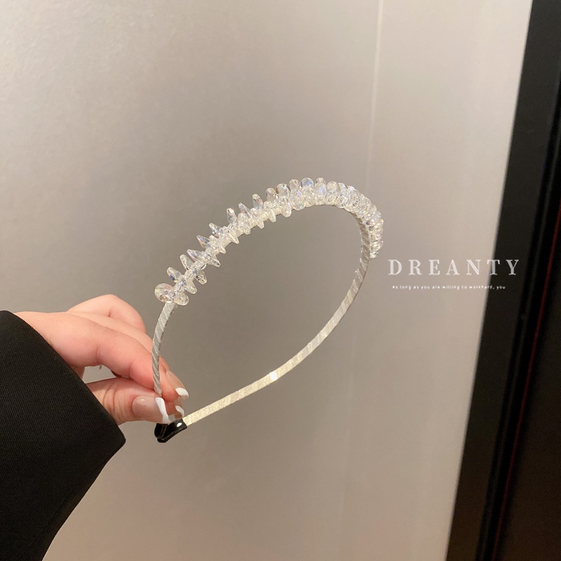 Băng Đô Đính Kim Cương Giả Phong Cách ins Mới Siêu Cổ Tích Niche De