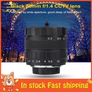 Bamaxis Camera ống kính 50mm f/1.4 chuyên dùng cho máy ảnh