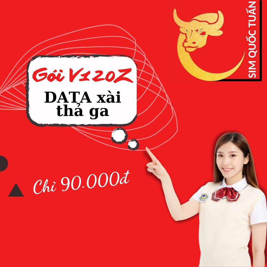 Sim 4G Viettel V120Z/ V120N/ Umax50n 4GB/ngày, gói 12 tháng, 50p ngoại mạng và miễn phí gọi nội mạng