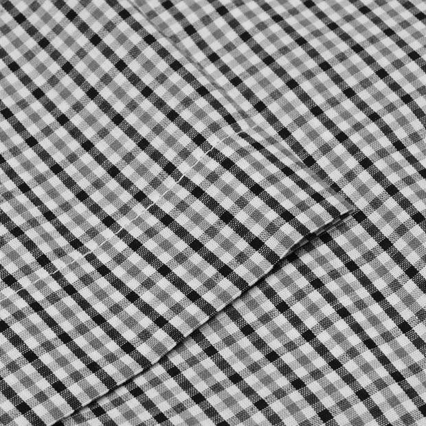 [ ORDER ] Áo Sơ Mi Nam Ngắn Tay Pierre Cardin Black Check | BigBuy360 - bigbuy360.vn