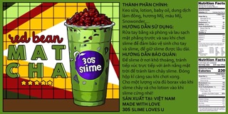 (FLOAM - 32OZ) RED BEAN MATCHA