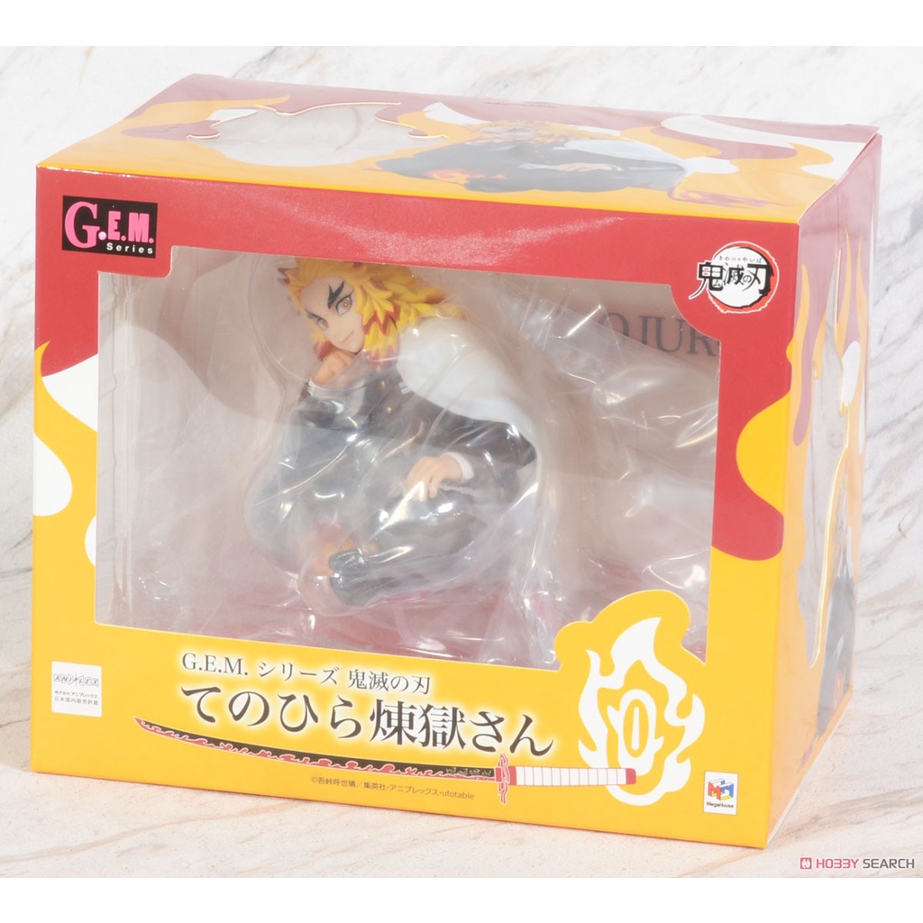 MÔ HÌNH NHÂN VẬT MEGAHOUSE G.E.M. SERIES DEMON SLAYER: KIMETSU NO YAIBA PALM SIZE RENGOKU-SAN