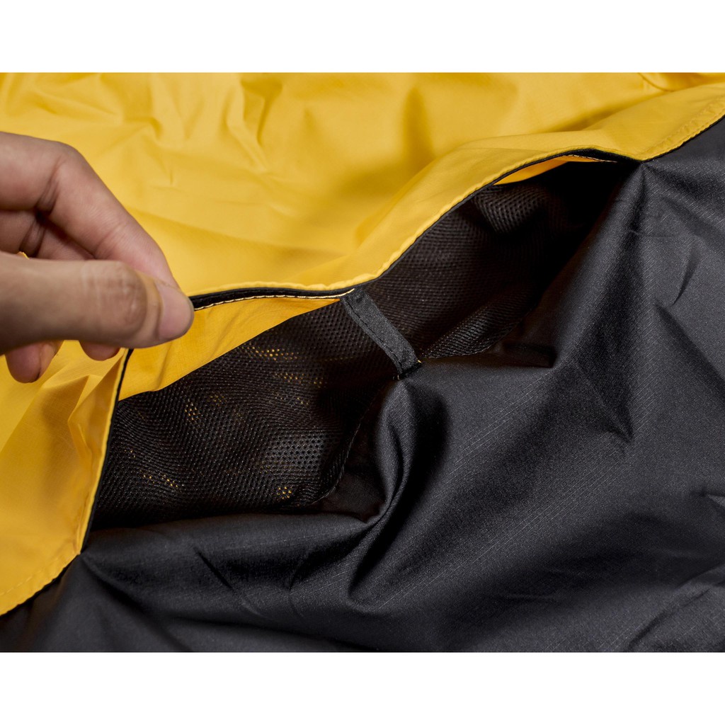 NIKE - Áo khoác thể thao nam nữ Nike Sportswear Men's Windrunner Jacket - Đen x Vàng