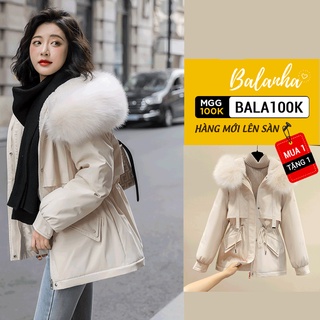 Áo khoác parka nữ mẫu mới 2021 giá rẻ - ap-g05
