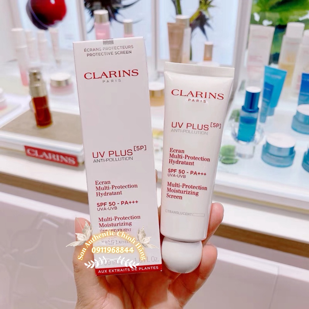 KEM CHỐNG NẮNG CLARINS UV PLUS ROSE 50ml
