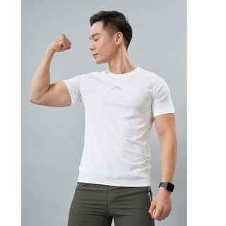 Áo Ngắn Tay Tập Gym Yoga Nam Icado Chấm Bi AT2