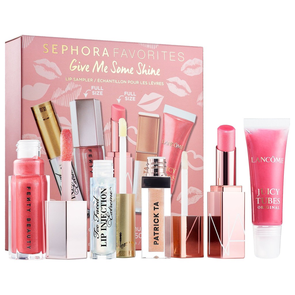 Tách set Son Sephora Give Me To Shine Balm and Gloss Lip Set