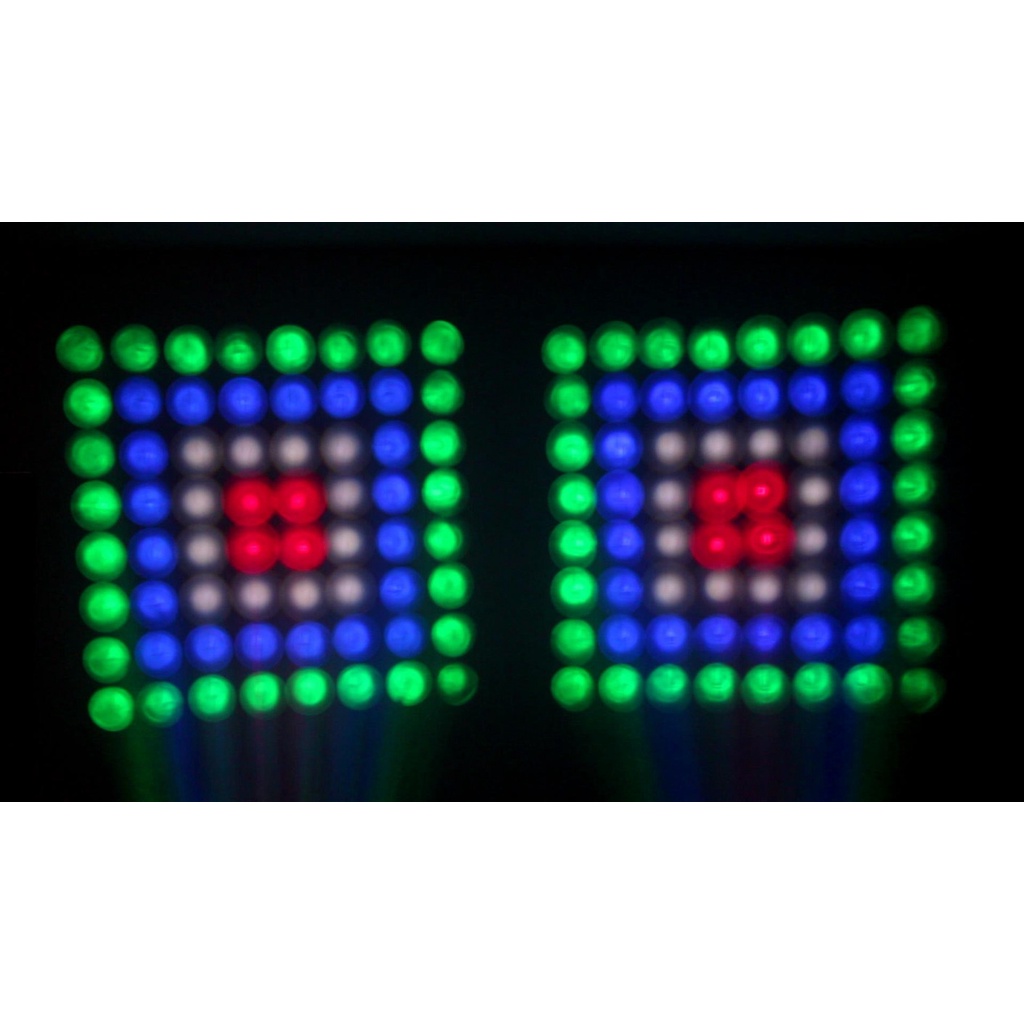 Đèn led RGBW Hiệu Ứng Ánh Sáng Đôi Cho club ,disco,DJ,Bar, Mái Hiên