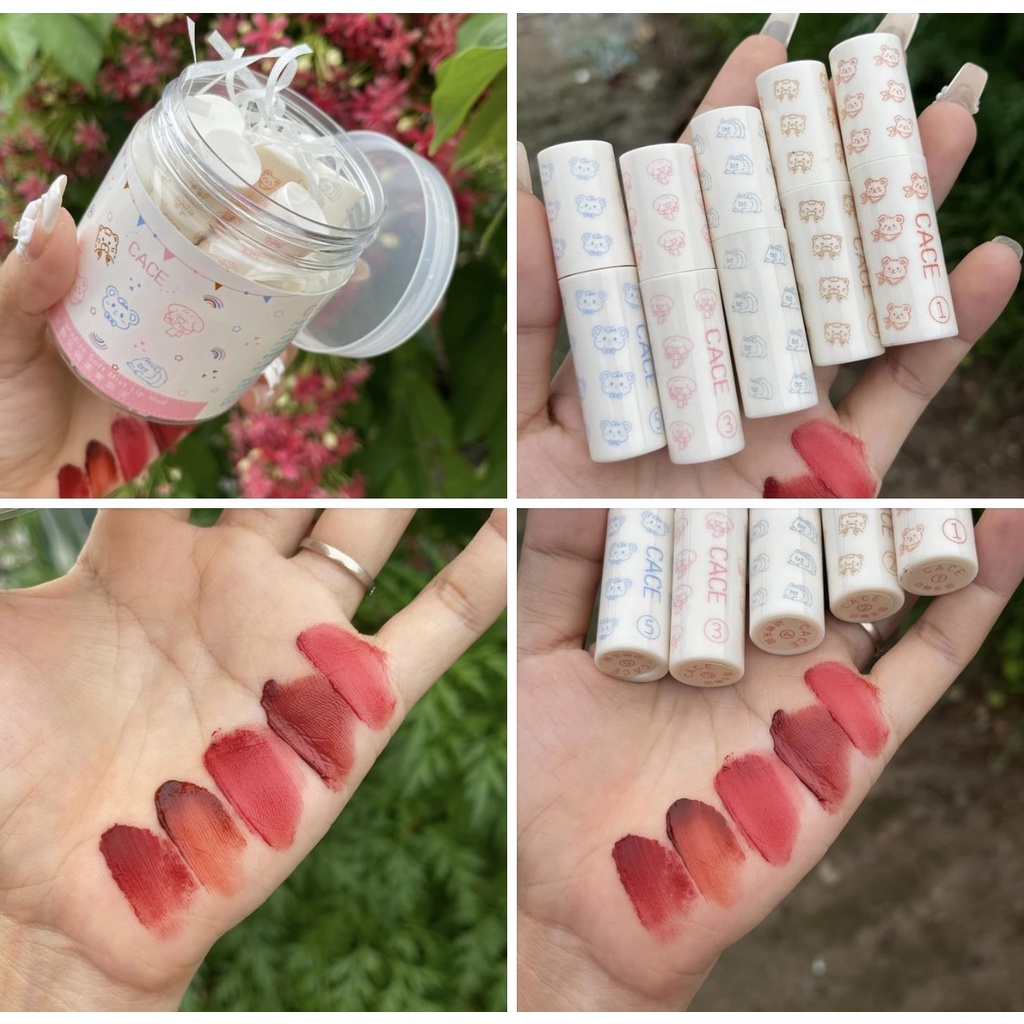 Hộp 5 cây son Cace mẫu mới