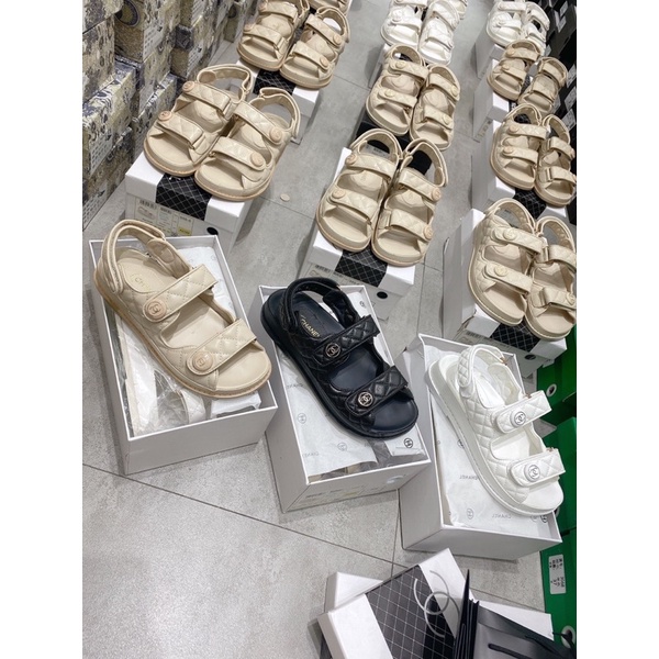 Sandal thể thao nữ quai dán ngang hàng super cao cấp ( form to )
