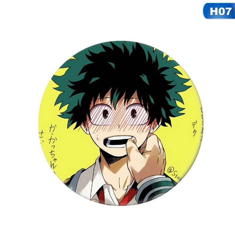 Huy hiệu in hình anime MY HERO ACADEMIA - Học viện anh hùng