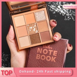 [Hàng mới về] Bảng phấn mắt Novo 9 màu tông đào siêu bắt mắt