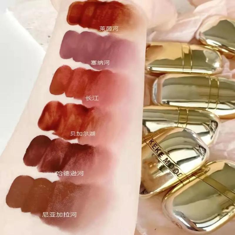 Kekemood® Son Kem Lì Kháng Nước Lâu Trôi 6 Màu Tùy Chọn