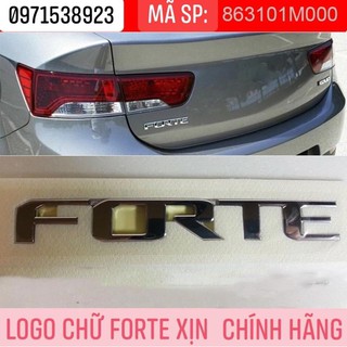 logo chữ kia forte xịn chính hãng mã 863101M000