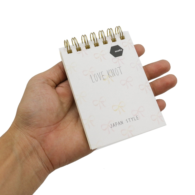 Sổ Lò Xo Twin Memopad Motto A7 120 Trang CYTMA7-LK - Motto