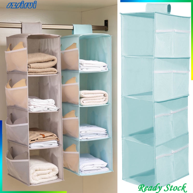 Giá Treo Tủ Quần Áo Nón Quần Áo Có Túi Đựng Dễ Dàng Lắp Đặt